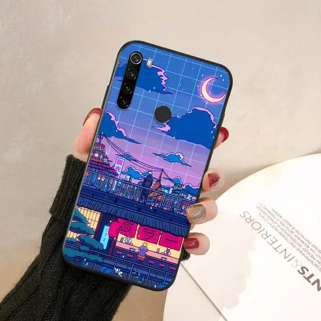 Silicone Cover Art Pixel For Xiaomi Redmi Note 9 9S Pro Max 8T 8 7 6 5 Pro 5A 4X 4 Phone Case Coque Style 03