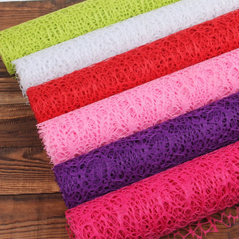 2pcs Korean Wrapping Paper Net Diy Kraft Paper Bouquet Flower Shop