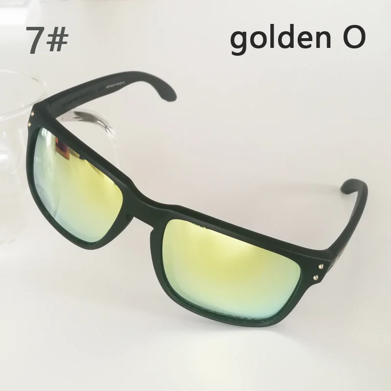 Holbrookee O, брендовые поляризационные очки TR90, uv400, дизайнерские солнцезащитные очки, модные для мужчин, для улицы, очки 9102, Gafas De Sol - Цвет линз: holk-Golden-Lo