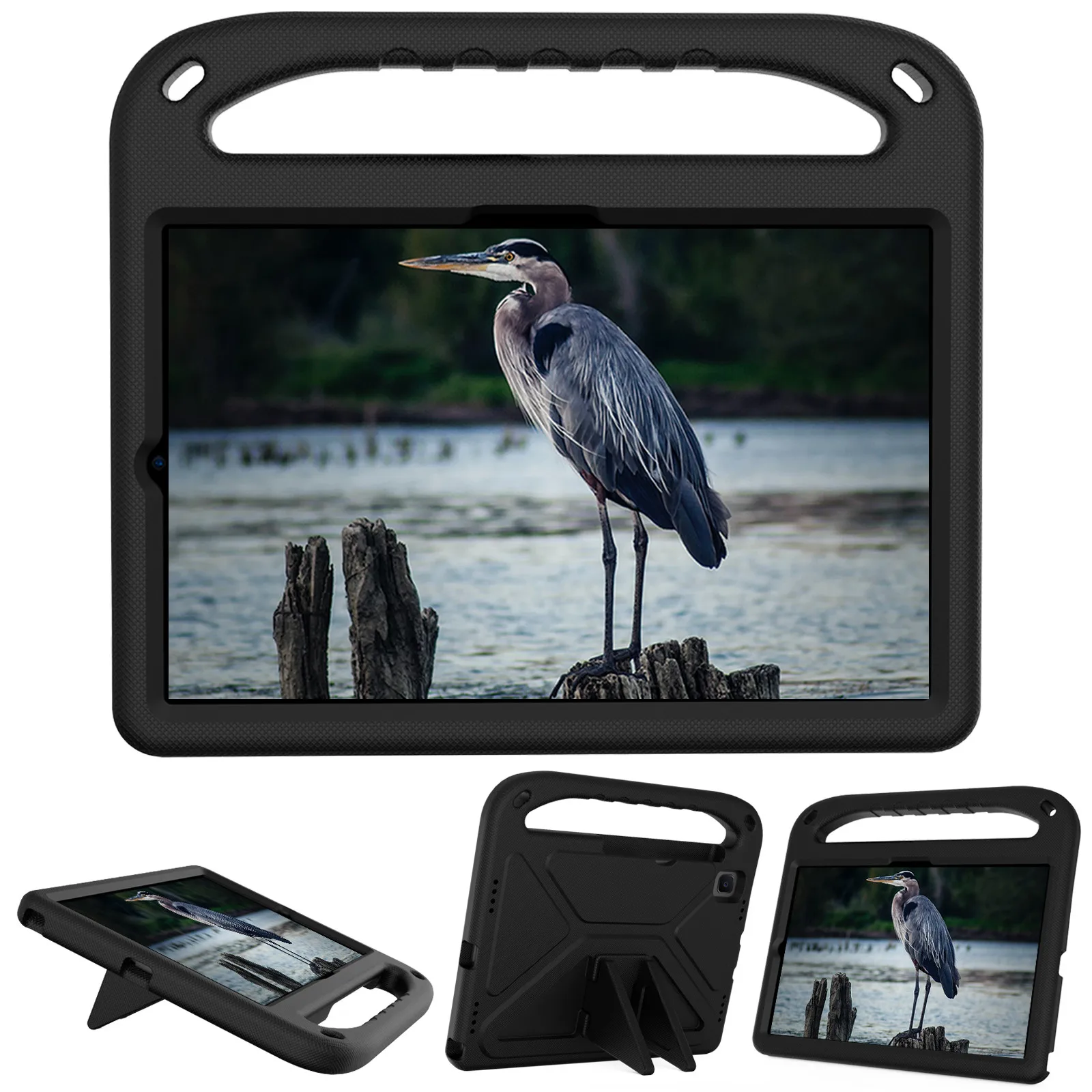 Kids Safe EVA Tablet Case For Samsung Galaxy Tab A7 Lite 8.7 2021 SM-T220 T225 Galaxy Tab A7 10.4 SM-T500 Shoulder Strap Cover