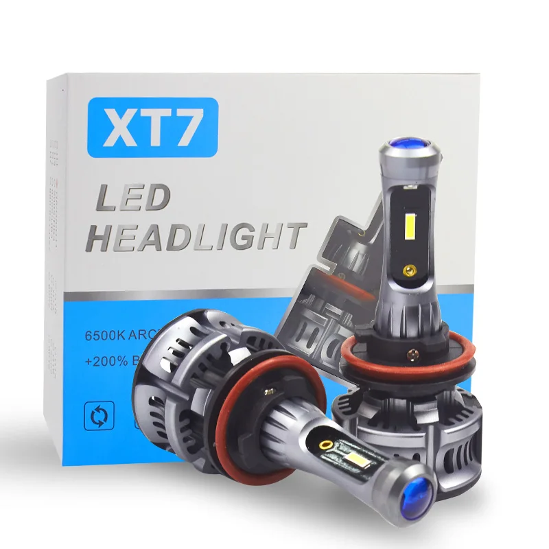 

2PC H11 Car LED Headlight Bulbs H11 Car Head Lamp Bulbs 28W 6000K 12V 24V bulb Auto Head Lamp CSP Fog Light Car accessories