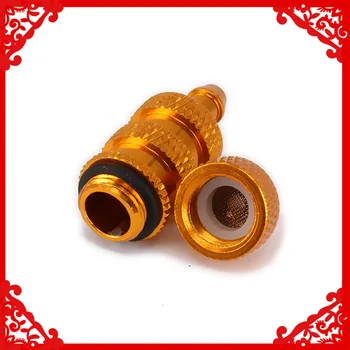 

RCAWD Alloy Oil Fuel Filter for 1/10 Nitro RC Car RC Plane Aluminum Hop-up Parts HPI HSP Traxxas Axial Purple Blue Red Gold