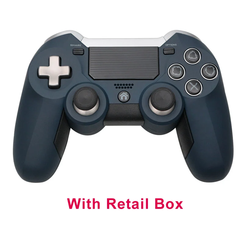 2,4G беспроводной для PS4 Геймпад двойной вибрации Элитный игровой контроллер джойстик для PS3/PC игровая видео приставка - Цвет: With box