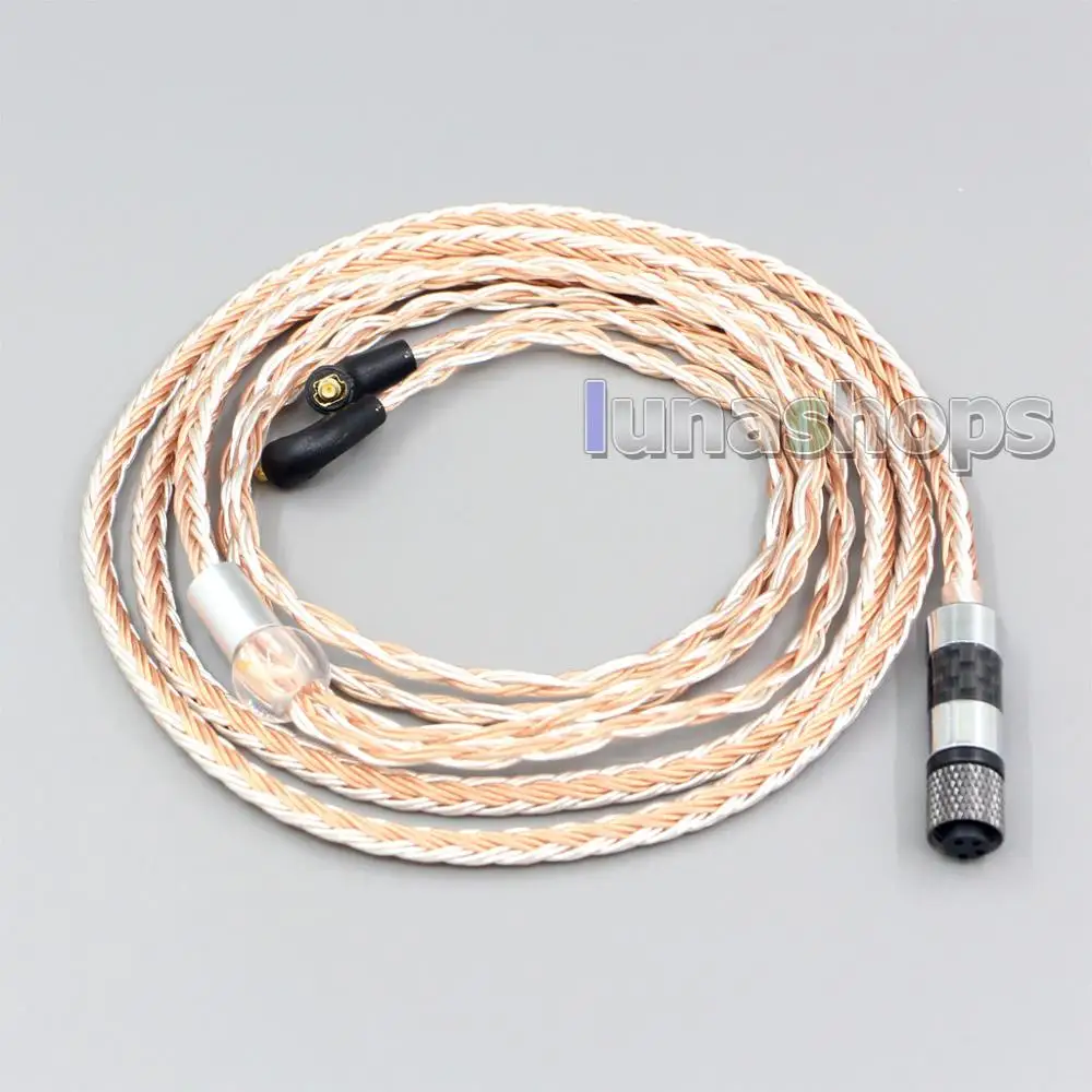 4 in 1 Plug 16 Cores OCC + Pure Silver Plated