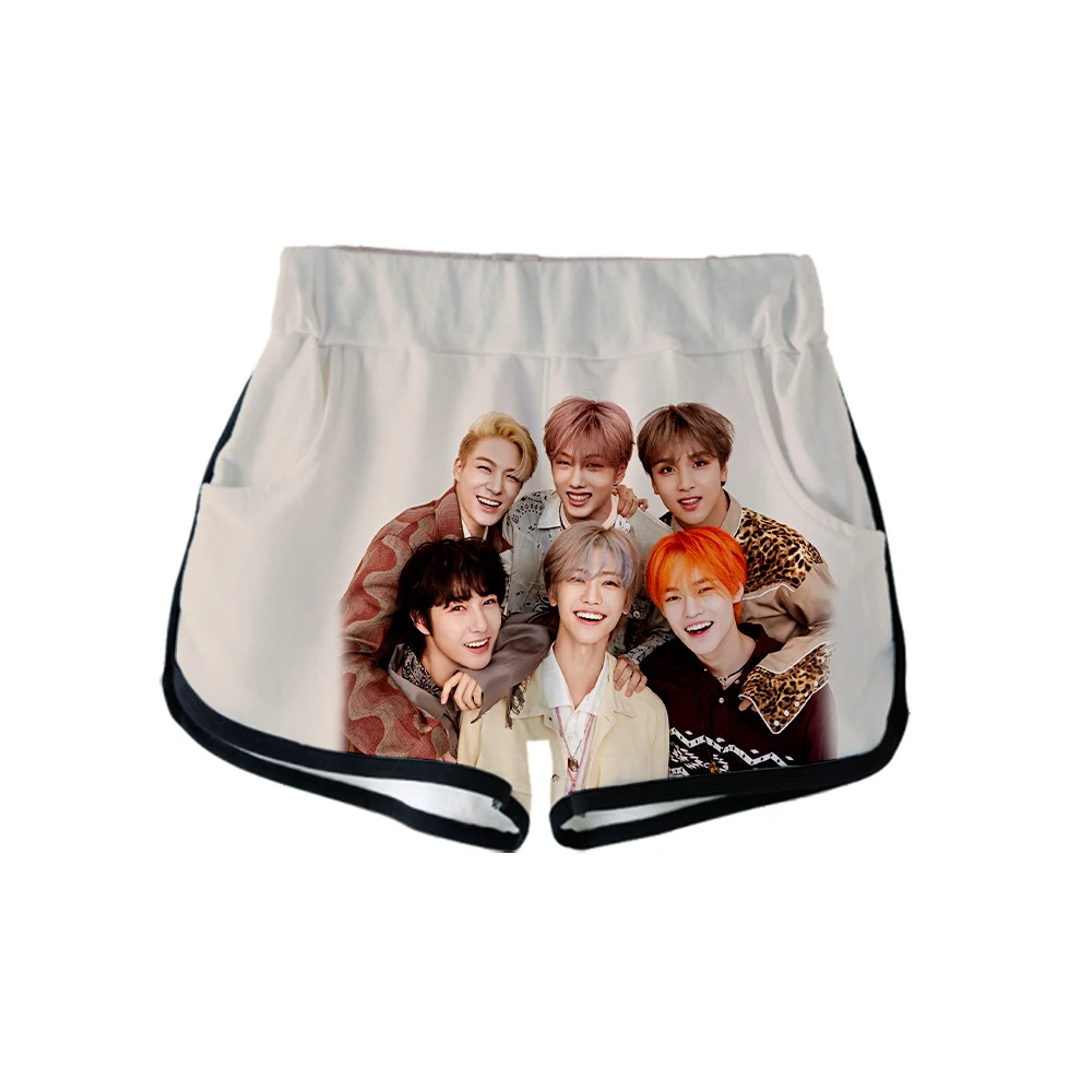 Новинка г., KPOP NCT DREAM, альбом WE BOOM с 3d принтом, летние женские повседневные милые шорты для девочек,, сексуальные шорты, одежда