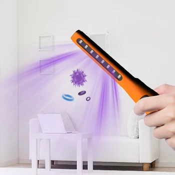

UV Disinfection Lamp USB Rechargeable Home Handheld Disinfection Stick LED Light Kitchen Bedroom Hospital 110V 220V