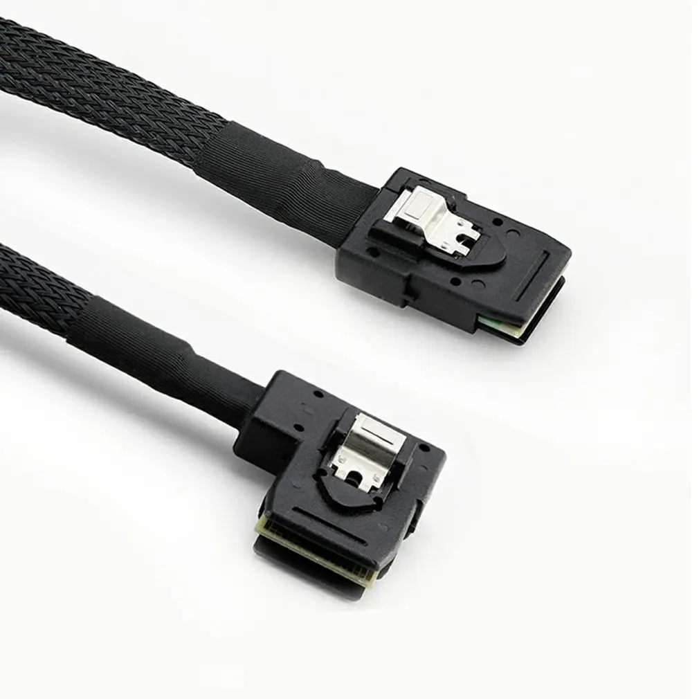 Мини Sas Line Sff-8087 для Mini Sas 36P Sff-8087 90 градусов Боковой изгиб карточная линия