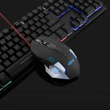 Геймер игровой компьютер Мышь 6D эргономичная оптическая Usb кабель RGB мышь 1600 точек/дюйм, проводная PC светодиодный игры Мышь для Macbook ноутбука, настольного компьютера