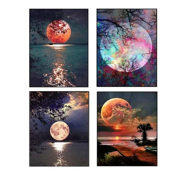 

5D Diamond Painting Kit DIY Round Full Drill Diamond Painting for Home Wall Decor Adults and Kids 30X40cm