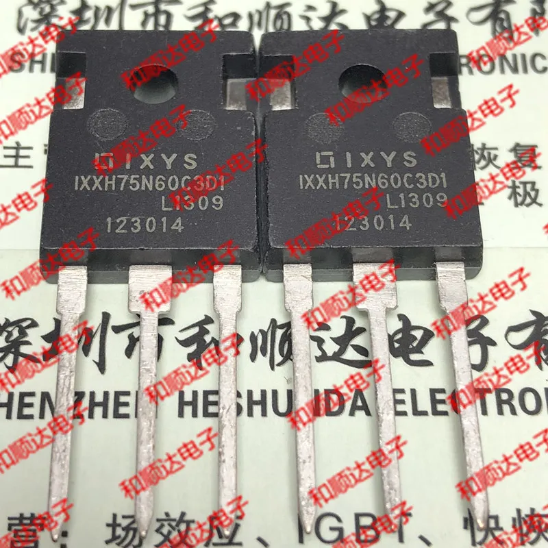 1 шт/IXXH75N60C3D1 TO-247 600V 150A TO247