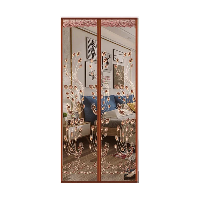 Hot Summer Anti Mosquito Insect Fly Bug Curtains Magnetic Net Mesh Automatic Closing Door Screen Kitchen Net Veil Protector