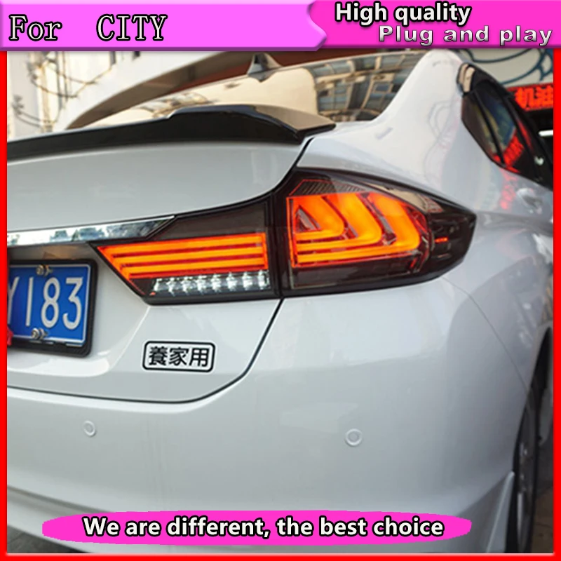 Автомобильный Стайлинг для HONDA City 2015 2016 задсветильник рь s светодиодный задний
