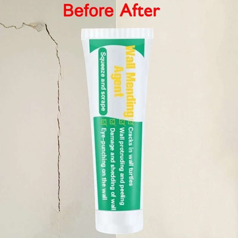 

White Wall Repair Cream Putty Inner Wall Scratch Crack Repair Latex Paint Decoration Tools Scrape Coating