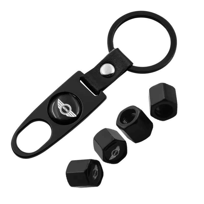 

1pcs Car Wheel Tire Valves Tire Air Caps Case Key Chain Keychain For BMWS MINI Coopers 2011 2012 2013 Car Accessories Gadgets