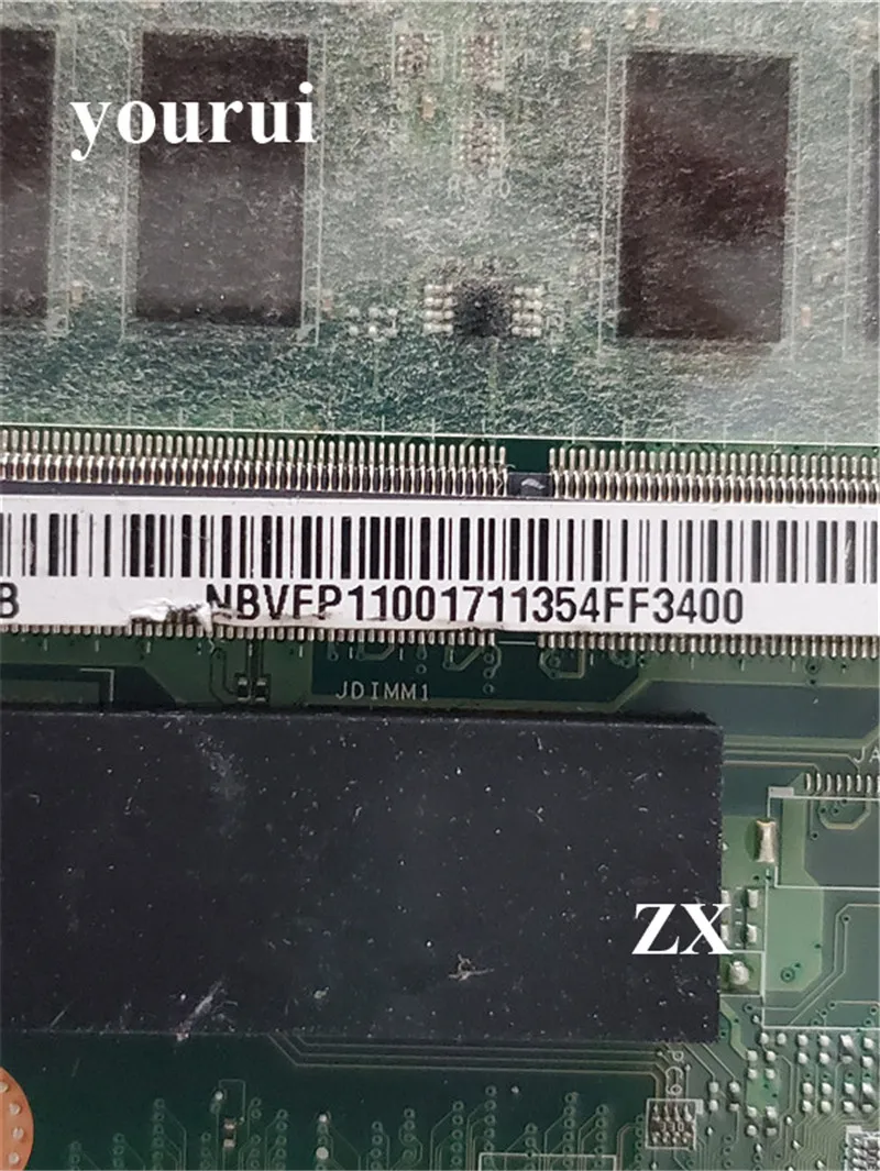 Материнская плата для ноутбука acer TMP646 с i7-7500 процессором NBVFP11001 NB. VFP11.001 C4PB1/C5PB1 LA-E591P