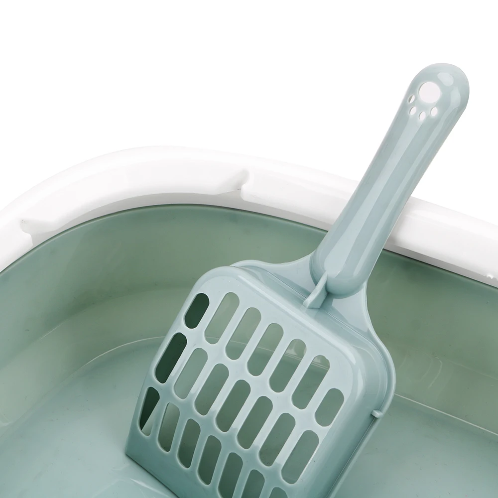 NICEYARD Pet Toilet Bedpan Anti-Splash Dog Cat Litter Box Excrement Training Sand Litter Box Cat Dog Tray with Scoop 1 Set NICEYARD Pet Toilet Bedpan Anti-Splash Dog Cat Litter Box Excrement Training Sand Litter Box Cat Dog Tray with Scoop 1 Set
