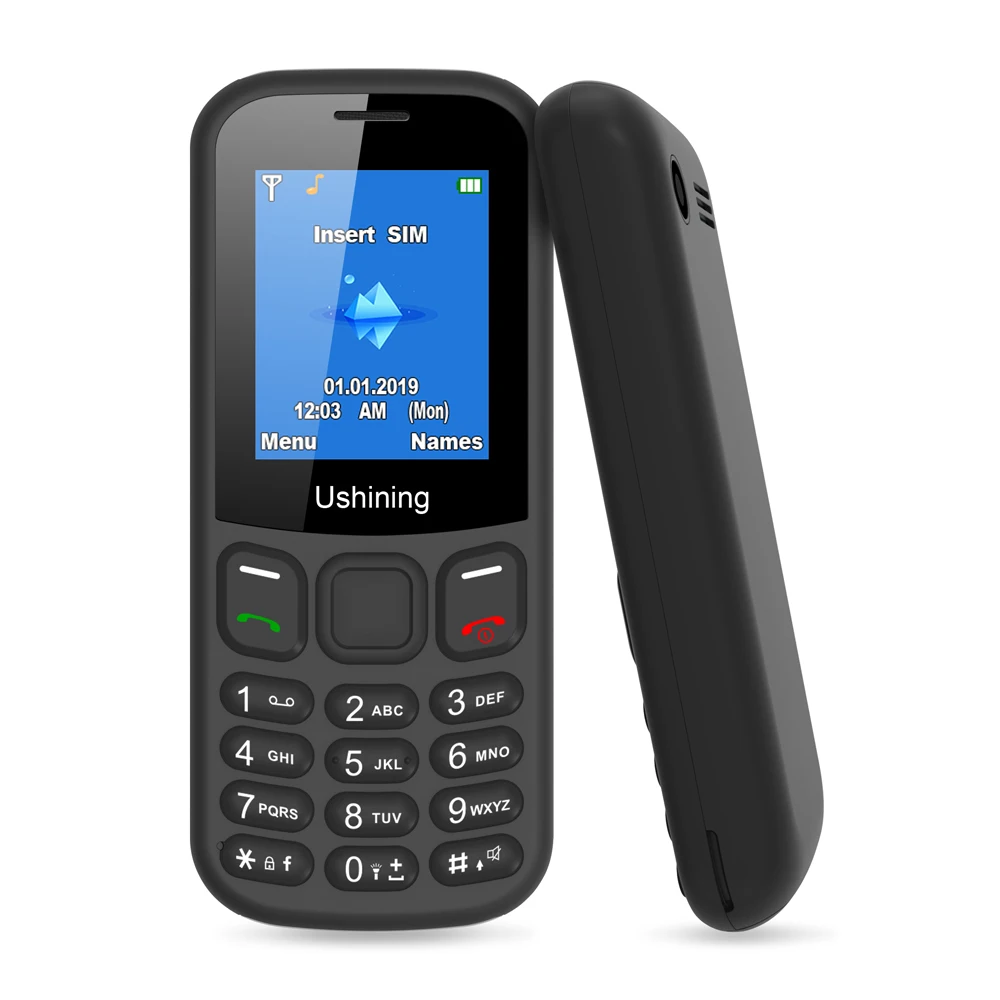 Новый мобильный телефон GSM Basic Pay разблокированный с функцией SIM карты светильник
