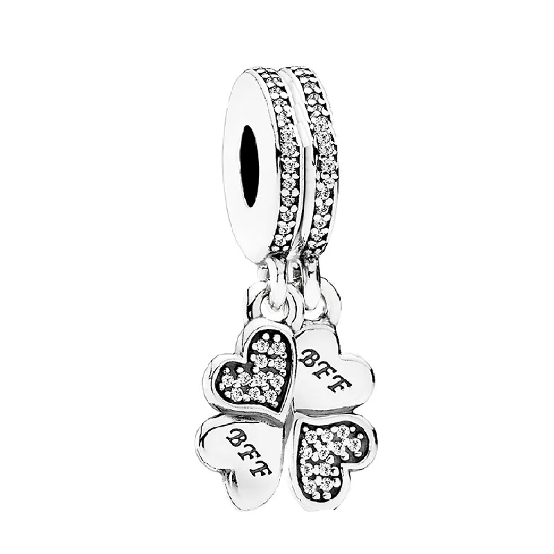Браслеты Best Friends Forever Charm оригинальные ювелирные изделия из серебра 100% пробы |