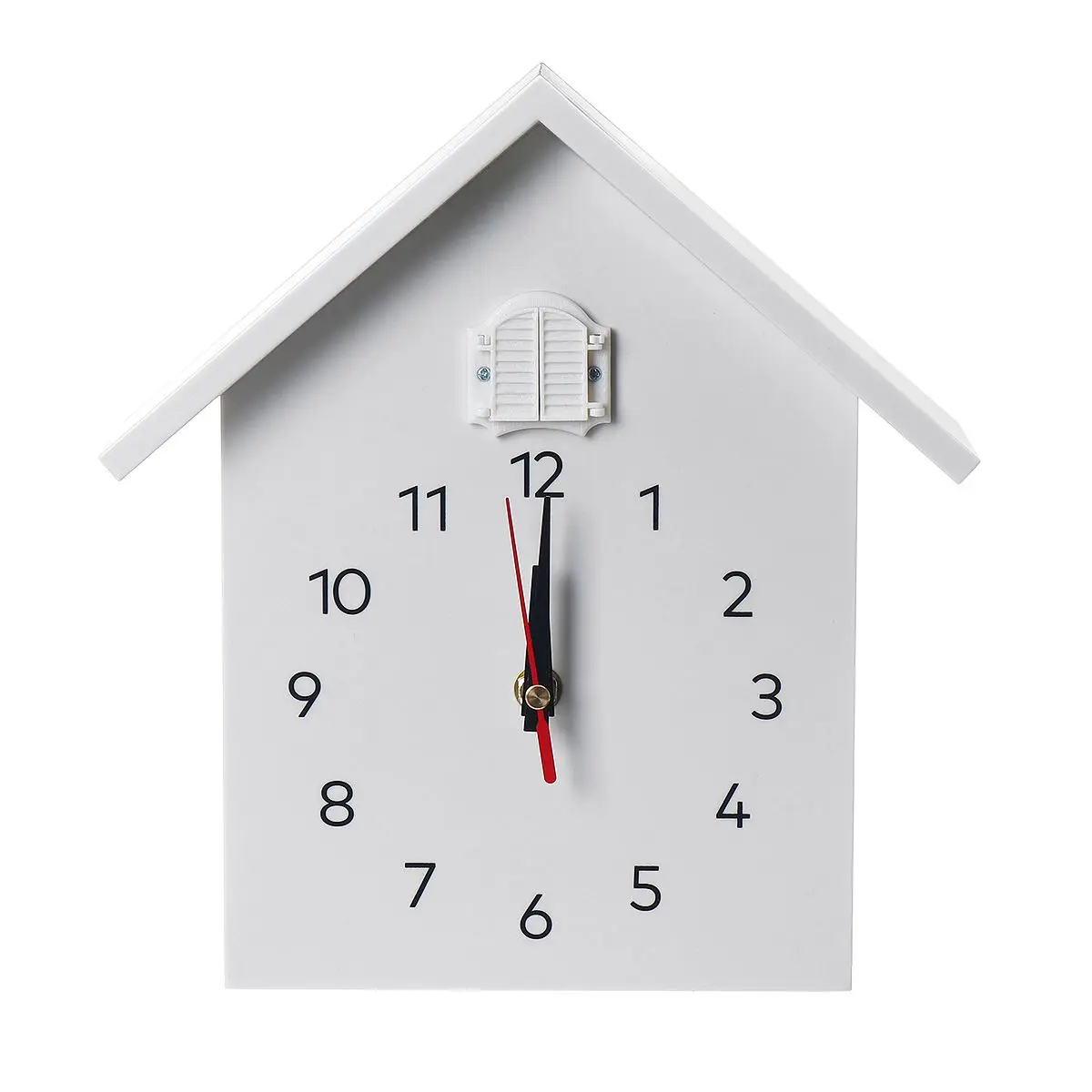 Cuckoo кварцевые настенные часы птица Висячие часы украшения Современные будильники для дома гостиной модный дом синхронизации Horologe - Color: White