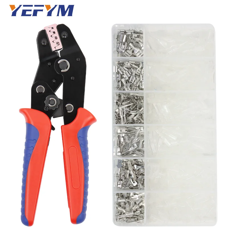 YEFYM SN-48BSR обжимные плоскогубцы 0 25-1 5 мм2 Для tab 2 8 4 6 3 мм Клеммная коробка
