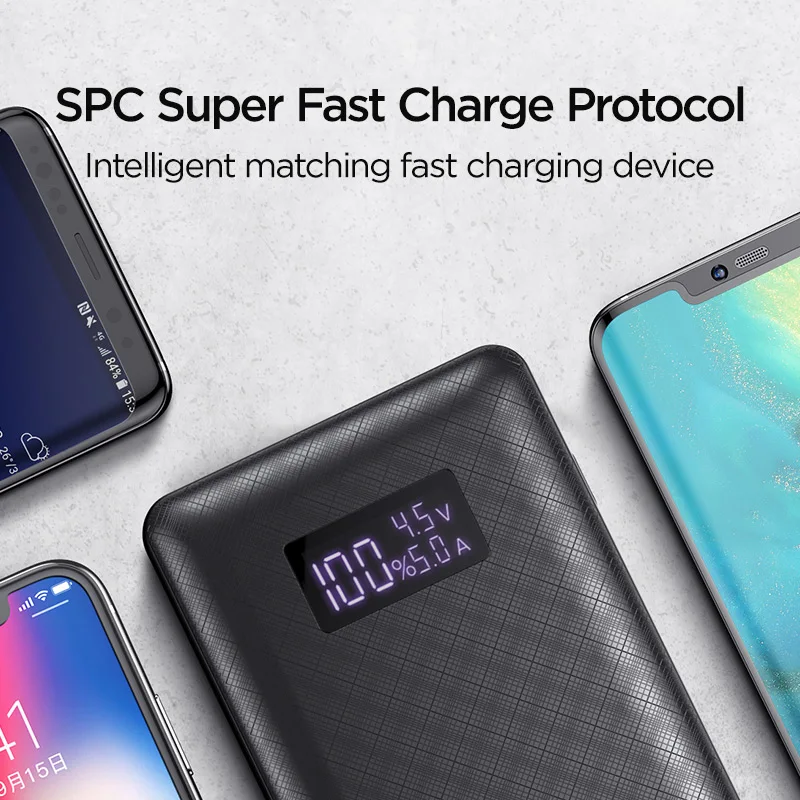 Joyroom 22 5W Power Bank Super Fast Charge Powerbank 16000mAh for Huawei Fast Charge Dual USB 4