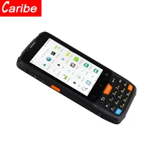 Leitor de código sem fio 1d b ip65 handheld áspero do laser de android de caribe pda