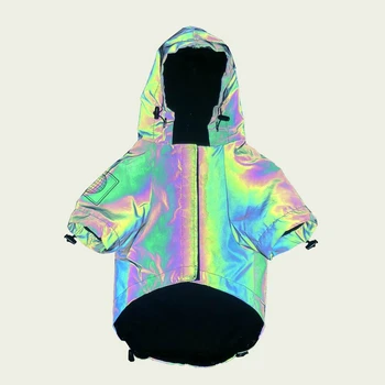 

Reflective Flashing light Dog Clothes Adidog French Bulldog Pupreme Shirt Dog Windbreaker Dog Hoodies Pet Clothes Puppy Dog Pugs