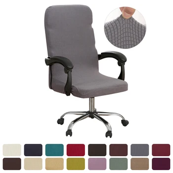 

Office Computer Anti-dirty Rotating Stretch Desk Seat Chair Cover Waterproof Elastic Chair Covers Removable Slipcovers