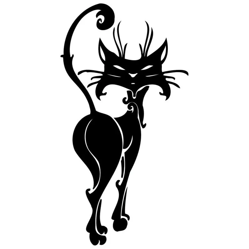

Car Stickers Creative Beautiful Pet Cat Automobiles Motorcycles Exterior Accessories Reflective Vinyl Decals,18cm*9.5cm