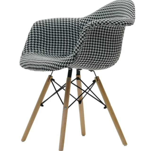

Nordic Ims Baijia Fabric Chair Soft Cloth Plastic Dining Chair Backrest Chair Simple Modern Casual Coffee Chair
