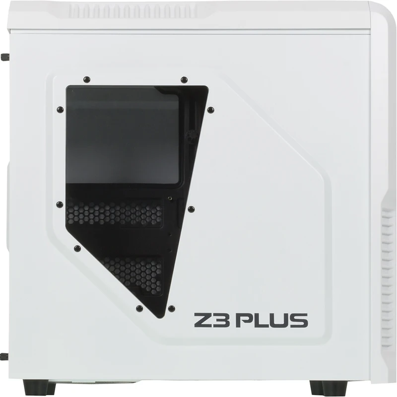 Корпус Zalman Z3 PLUS белый w/o PSU ATX 1x120mm 2xUSB2.0 1xUSB3.0 audio bott PSU