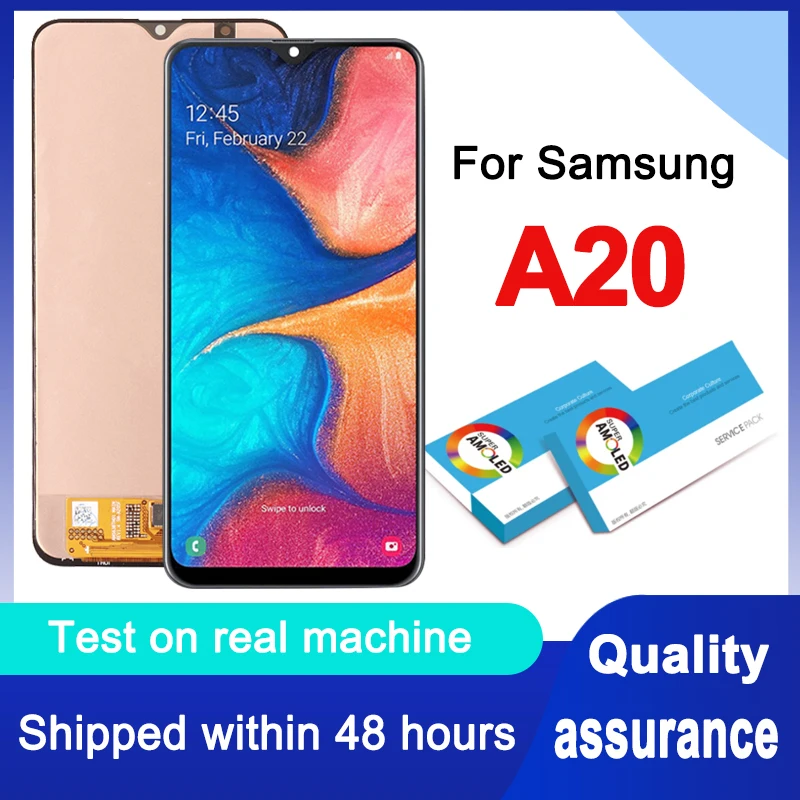 Оригинальный 6 2 &quotIPS ЖК-дисплей для Samsung Galaxy A10 A105 A105F SM-A105F сенсорный экран сменный