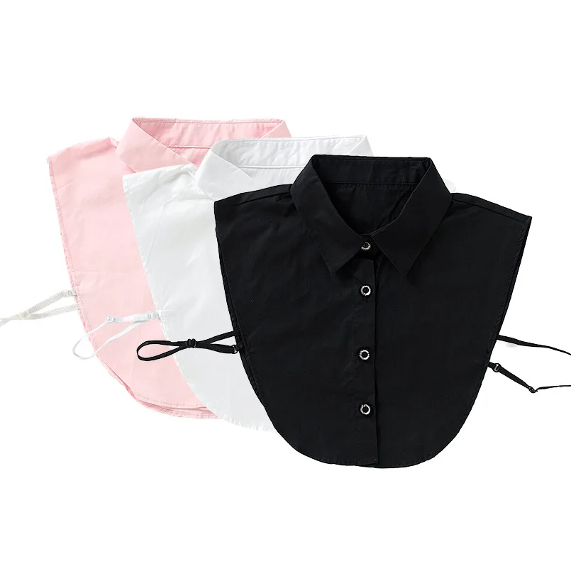 Extended shirt false collar professional Removable Blouse neck commuting ol overshirt women's accessory custom matching suit |