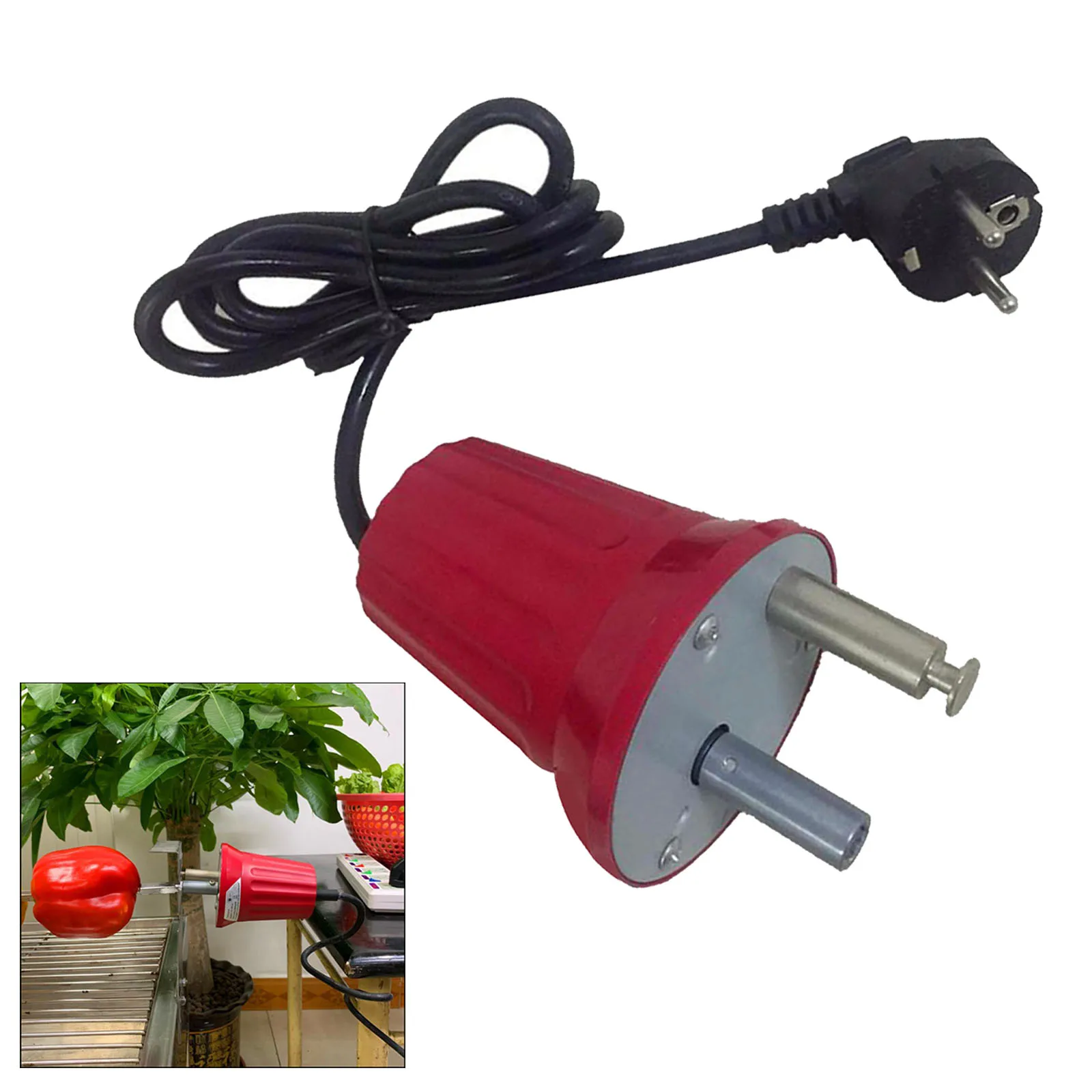 Barbecue Motor AC Electric Grill Rotisserie Motor Camping BBQ Accessories, EU Type