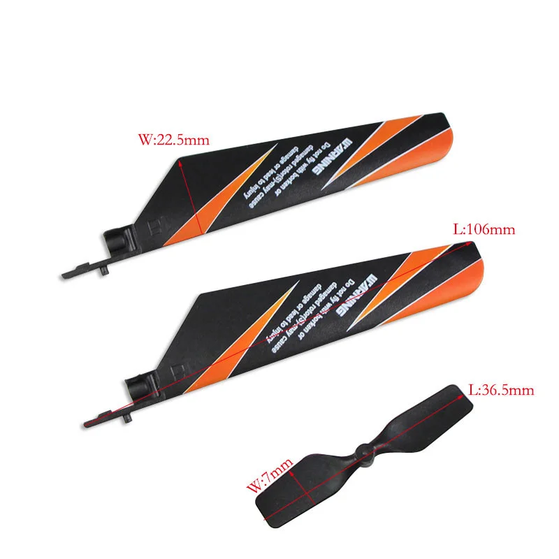Wltoys Main Blade + Tail Spare Parts for WL V911 2.4G 4CH Single Propeller RC Helicopter | Игрушки и хобби