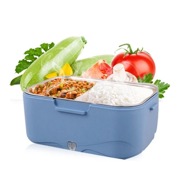 

Rice Cooker Electric Food Heating 1.5L Portable Lunch Box Food Warm Heater Storage Container 12V In Car or 24V In Truck
