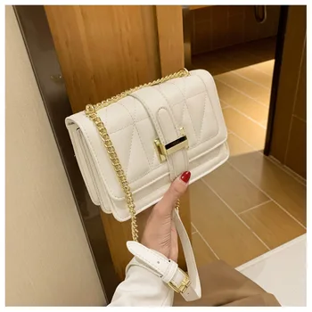 

High-quality small bag women's bag 2020 new trendy fashion all-match mini diamond chain women's shoulder bag messenger bag