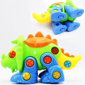 

Kuulee Children Disassembly Combination Toy Baby Cartoon Assembled Puzzle Boy Gift building OPP bag