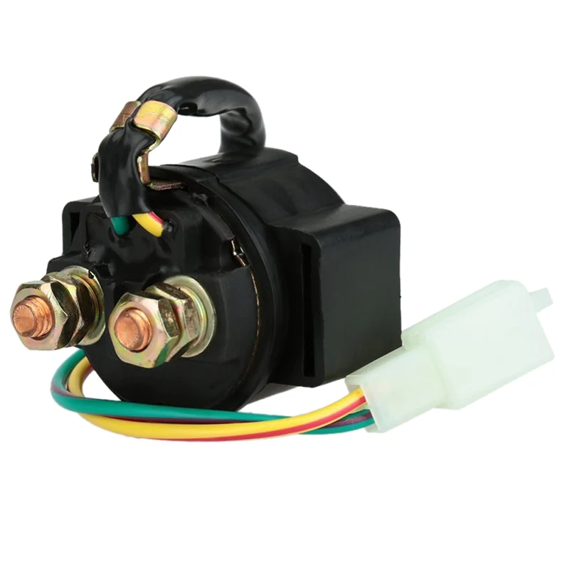 Черный Solenoide реле стартера 12V кабель для Quad Пит велосипедный мотор 110cc 125cc|Реле| |