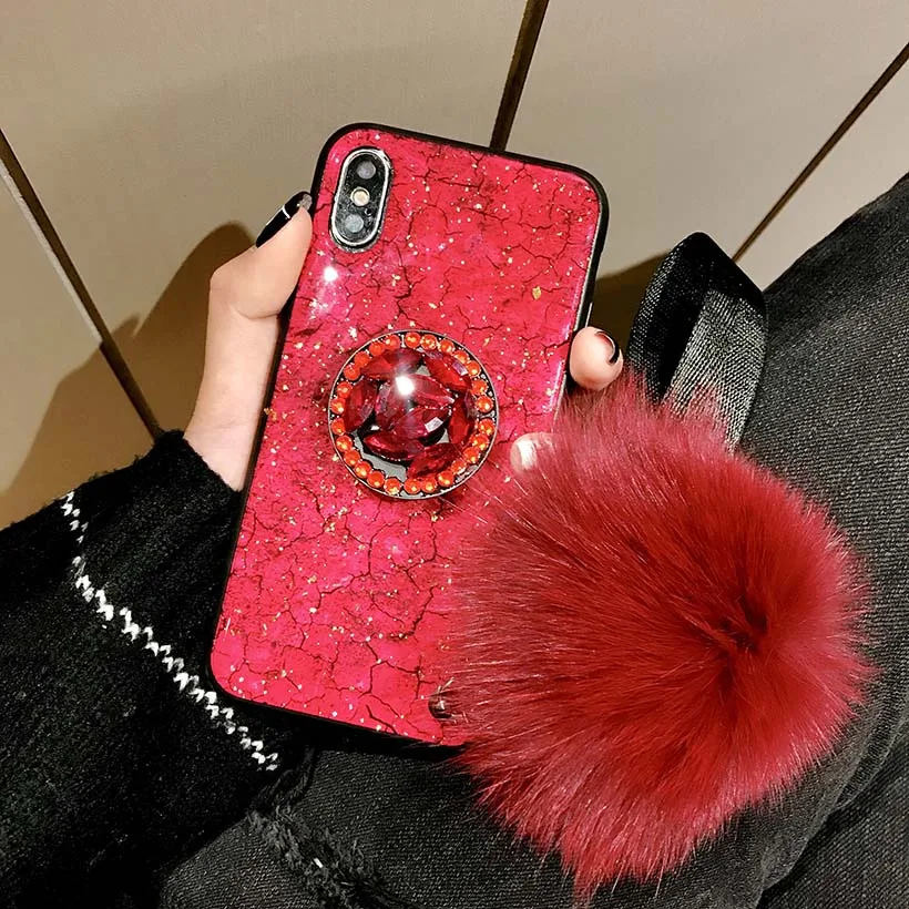 Red-Holder-Ball Чехол для huawei Honor 9 Lite 8 Примечание 10 Lite Honor 7A Pro 7C фотоаппаратов моментальной печати 7S 7X 6X V9 V10 V20 9i 10i 20i 8X Max 8A 8C 8 секунд воспроизведение 20 задняя крышка - Цвет: Red-Holder-Ball