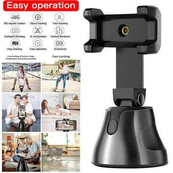 

Gimbal Stabilizer Handheld Pocket-Sized Smart Shooting Holder Steady 360 Degree Rotation Auto phone stand for Video Photo