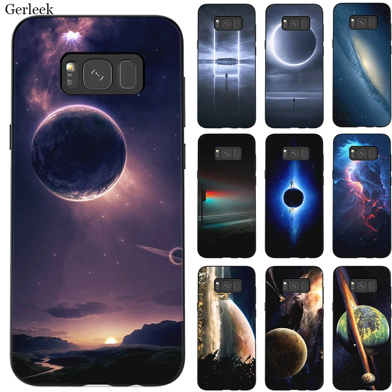 Desxz космическая планета обои ТПУ чехол для samsung Galaxy S6 S7 край S8 S9 S10 S10e Plus Note 8 9 M10 M20 M30