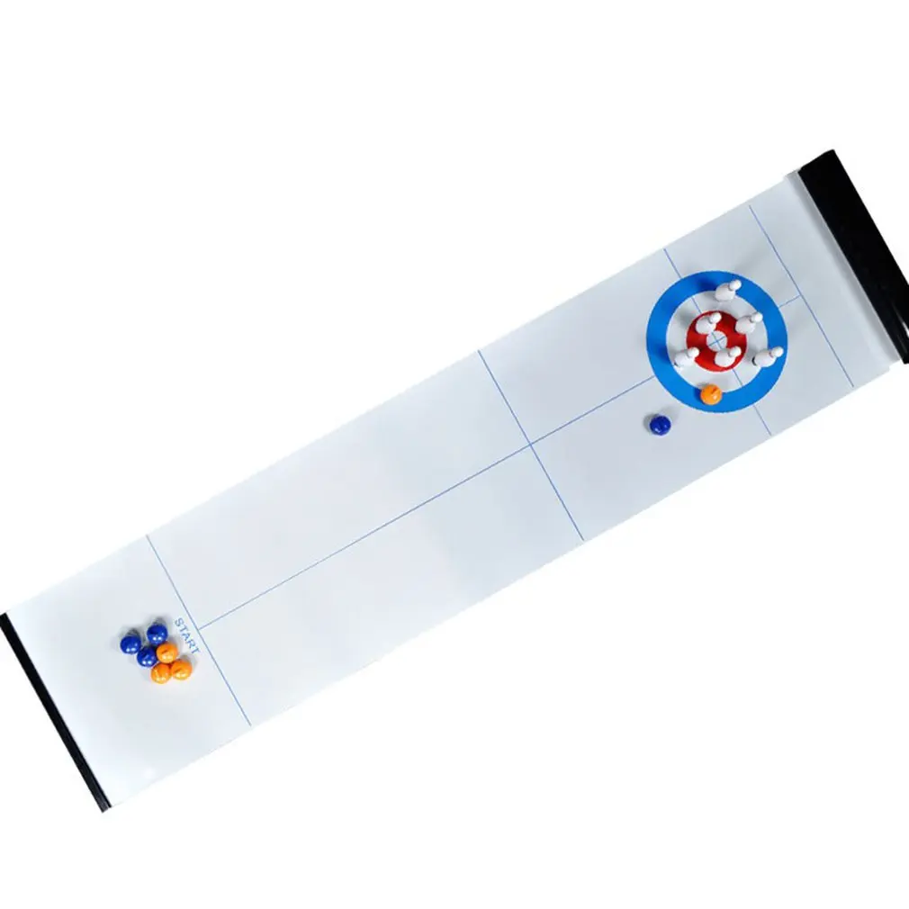 

Mini Curling Ball Table Curling Ball Puzzle Leisure Into The Campus To Help Professional Fashion Decompression