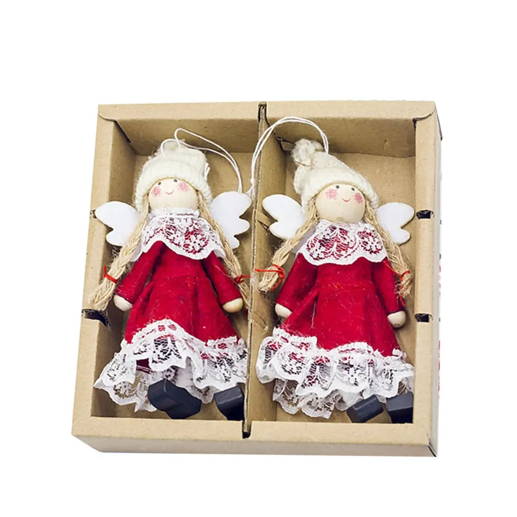

Christmas Decoration Christmas Decoration Angel Girl Dolls Fabric Plush Christmas Doll Christmas Pendant Christmas Child Gift