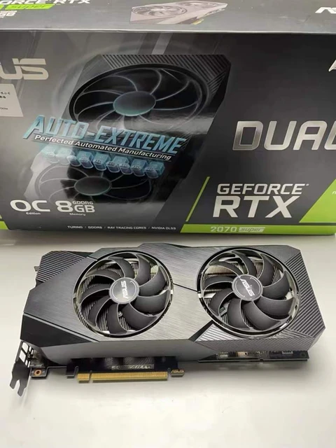 Original 100％ tested ok GeForce RTX 2070 DUAL RTX2070 SUPER O8G