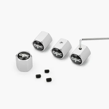 

4pcs Car Wheel Tire Valve Caps Stem Case For Opel insignia Corsa Meriva Mokka Zafira vectra Astra car Accessories