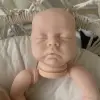 NPK 18inch Reborn Doll Kit Delilah Lifeike fresh color Soft DIY Doll Parts 4