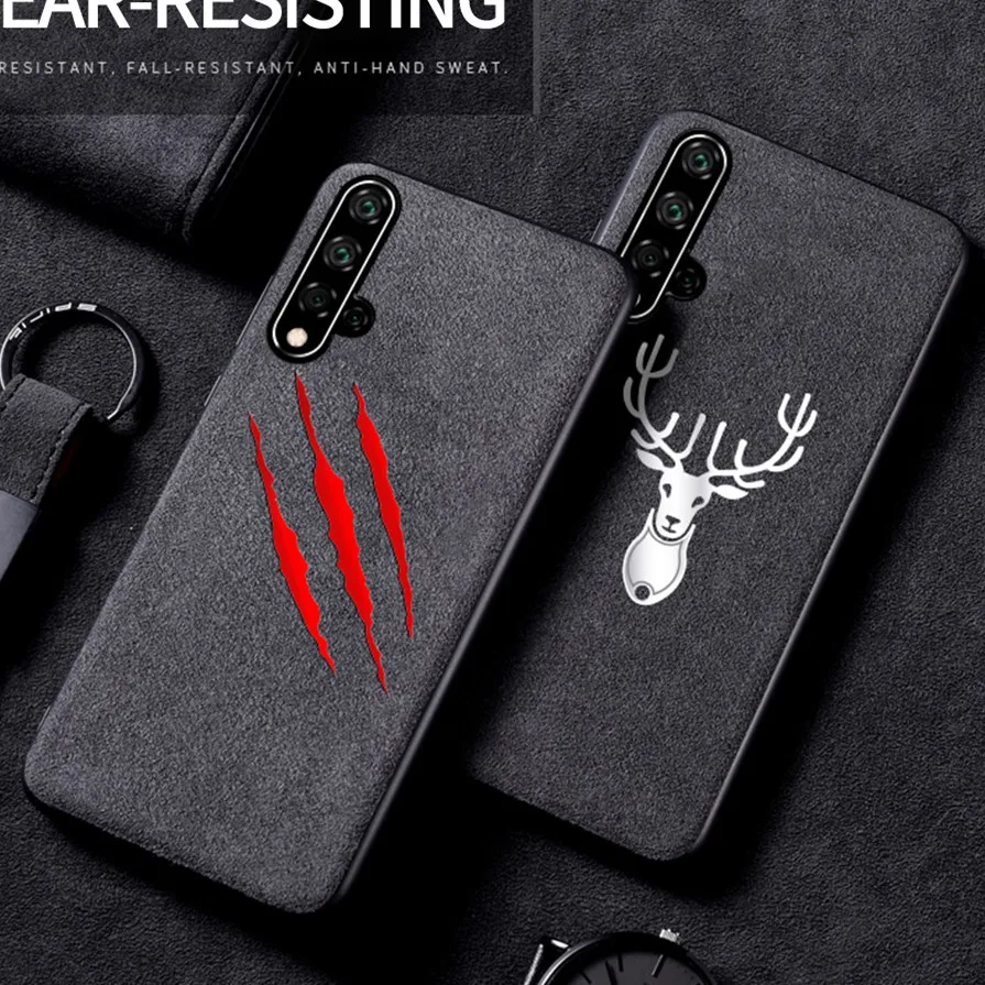 

For iPhone 6 6Plus 7 7Plus 8 8Plus clear shockproof Case Luxury Batman Suede Fur Phone back Case For iphone 11 Pro X XR XS XSMax