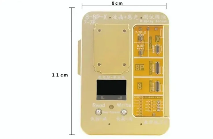 Автономная версия дисплей Photoreceptor ремонт приспособление цвет код писатель для iPhone 8 P X XR XSmax 7 7 обслуживания платформы