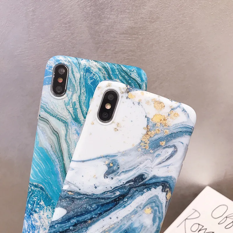 Чехол с рисунком раковины и мрамора для Huawei P20 P30 P40 Pro Lite мягкий чехол из ТПУ задняя